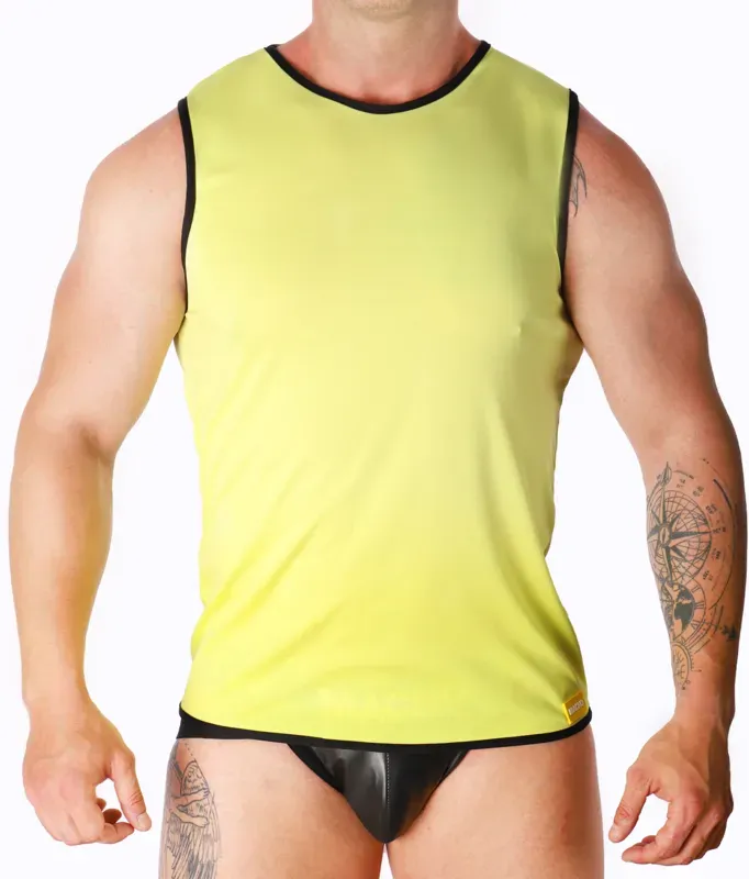 MACHO - GELBES T-SHIRT S/M - L/XL