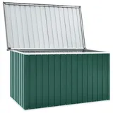 homiuse Gartenbox 171 x 99 x 93 cm Grün Auflagenbox Aufbewahrungsbox Gartentruhe Garten Wasserdicht Gartenbox Klein Kissenbox Outdoor Wasserdicht Verzinkter Stahl Klappdeckel