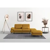 sit&more Polsterhocker Cabana 89 x 43 x 89 cm Polyester Gelb