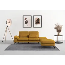 sit&more Polsterhocker Cabana 89 x 43 x 89 cm Polyester Gelb