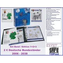 Schwäbische Albumfabrik Münzalbum-2-Euro-Bundesländer-TOPSET 2014-2022-SAFE-7821-B2-Vordruckalbum-Bd.-2