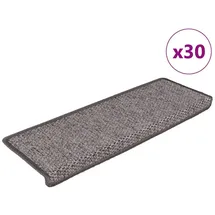 vidaXL Stufenmatten Selbstklebend Sisal-Optik 30 Stk. 65x21x4cm