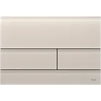 TECE TECEsquare II WC-Betätigungsplatte Glas sandbeige satiniert