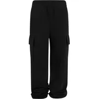 URBAN CLASSICS Baggy Light Terry Trainingshose Black 122-128 cm