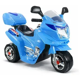 Wisam Elektromotorrad für Kinder HC8051 Blau Motorsound Hupe