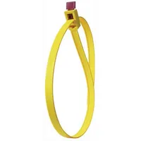 HellermannTyton Kabelbinder SpeedyTie L.750mm B.12mm PA Gelb, 5St./Btl.HELLERMANNTYTON