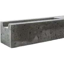 Beckers Betonzaun Zaunpfosten 13 x 13 x 210 cm Betongrau