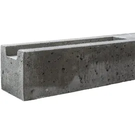 Beckers Betonzaun Zaunpfosten 13 x 13 x 210 cm Betongrau