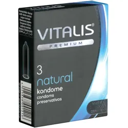 PREMIUM «Natural» Standardkondome für mehr Sicherheit (3 Kondome) 3 St
