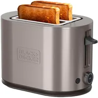 Black & Decker Black - Decker BXTO901E Toaster Silber