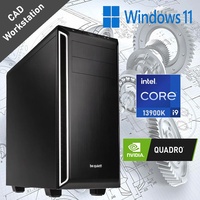 CAD PC INTEL I9 13900K Quadro T400 32GB DDR5 2000GB SSD 3TB HDD