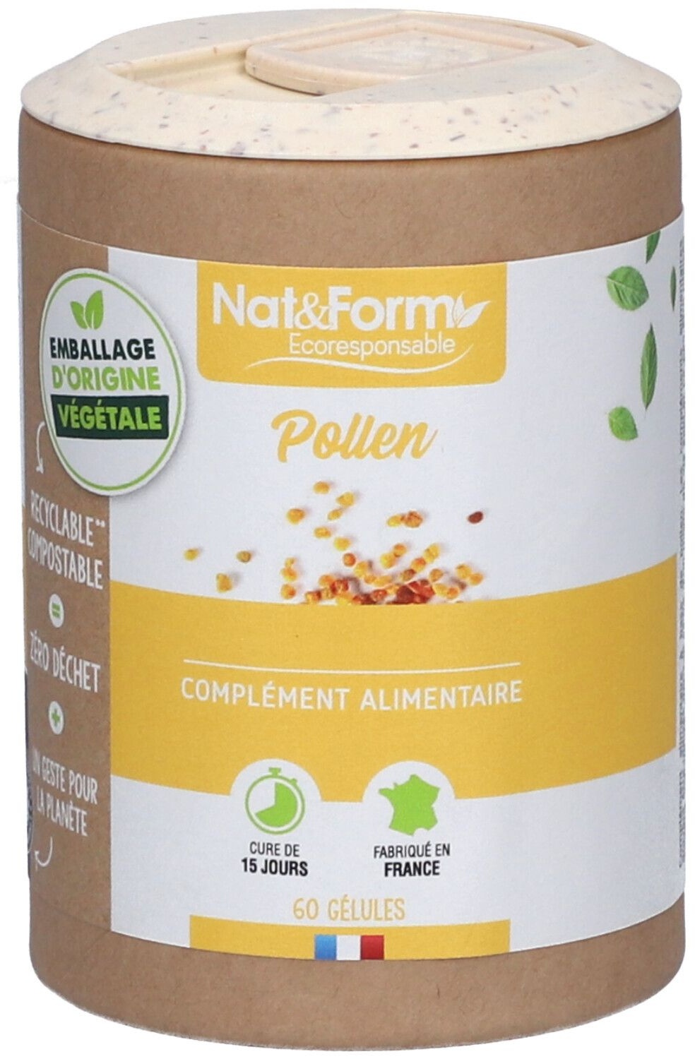 Nat&Form Pollen en gélules 60 pc(s) capsule(s)