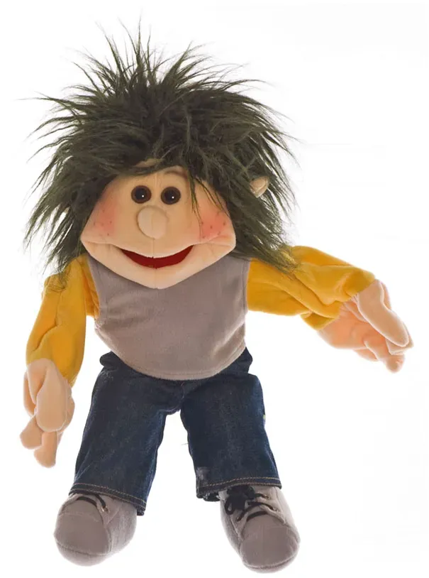 Handpuppe Tobi