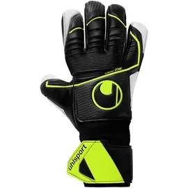 Uhlsport Supersoft HN Flex Frame Torwarthandschuhe mit Fingerschutz schwarz/fluo gelb 7