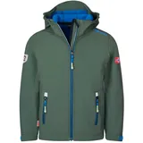 TROLLKIDS Trollfjord Jacke Electric Blue/Khaki 116