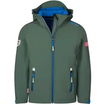 TROLLKIDS Trollfjord Jacke Electric Blue/Khaki 116