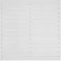 Andrewex Sichtschutzzaunelement Faro Cream lackiert 180 cm x 180 cm