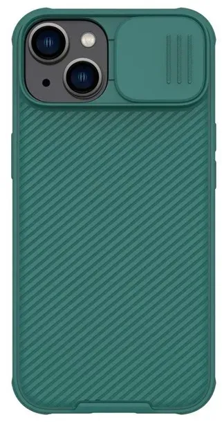 CamShield Pro Case Case iPhone 14 Plus Armored Cover Camera Cover Green