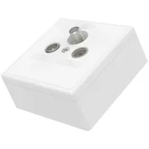 Hama Skitu Durchgangsdose, 10 dB, 4in1