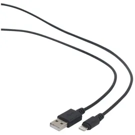 Gembird CC-USB2-AMLM-1M Lightning-Kabel Schwarz