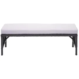 Proregal Sitzbank 35 x 112 x 30 cm Schwarz