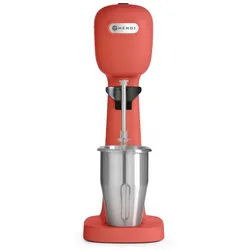 Hendi Milchshakemixer Design by Bronwasser Rot 400W Proteinshaker Fitness Mixer Milchshake