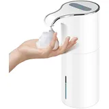 VALINK Seifenspender Automatisch - Berührungsloser Handseifenspender mit Infrarot-Bewegungssensor, wasserdichte Basis, für Küche, Bad, Gewerbehotel, Weiß