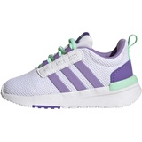 adidas Baby-Jungen Racer TR21 I Sneaker, FTWR White/Violet Fusion/Pulse Mint, 25
