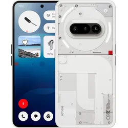 NOTHING Smartphone "PHONE (3a)", weiß, 128 GB, Mobiltelefone