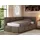 MKS JUGENDBETT ARVO 90/200 - Braun Velvet - Foam-Matratze - Rechts Seite
