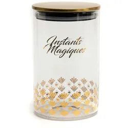 Bonbonniere Magie - Transparent Rund Glas Amadeus