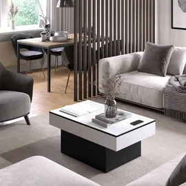 Vicco Couchtisch Boto Schwarz 95 x 40 Ausziehbar