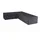 AeroCover Schutzhülle L275 x R355 x 100 cm Grau