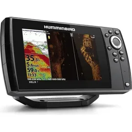 Humminbird Helix 7 G4 GPS Fischfinder mit Wandler, Dual Spectrum Chirp Sonar - Side Imaging