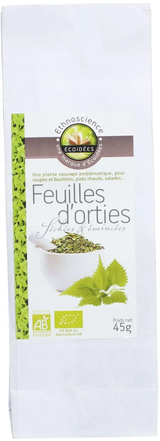 ECOIDEES ORTIE FEUILLE SEC SACH45G 45 g