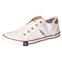 MUSTANG Damen 1099-401-1 Slip On Sneaker, Weiß (weiß 1), 41