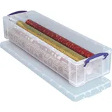 Really Useful Box Aufbewahrungsbox 80 x 25,5 x 15,5 cm 2-tlg. transparent