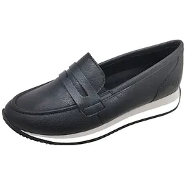 REMONTE Slipper Slipper Glattleder - Schwarz