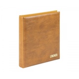 Münzalbum KARAT Hellbraun Braun CLASSIC Ringbinder LINDNER 1106Y-H leer