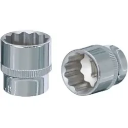 KS Tools 3/8" CHROMEplus 12-kant-Stecknuss, 13mm
