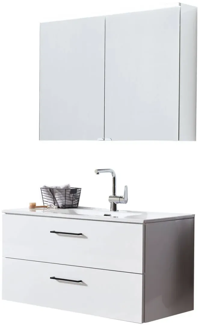 WTU-Set clivia Keramik-WT m.SPS 800mm m.2 Auszügen  VIGOUR — WE800
