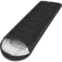 TRIZAND 21084 2-in-1-Schlafsack, 210 cm, schwarz - Schwarz/Grau