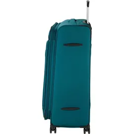 d & n Travel Line 9504 4-Rollen L 76 cm / 90 l petrol/grün