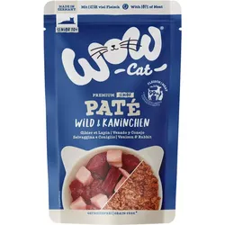 WOW Cat 125g Senior Wild&Kaninchen