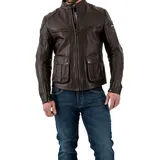 Rokker Goodwood Lederjacke Braun M