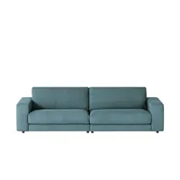 Jette Home Sofa Cord Sila , türkis/petrol , Maße (cm): B: 290 H: 85 T: 107.0