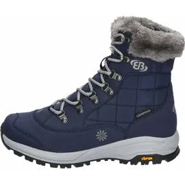Brütting Damen Himalaya Winterstiefel, Marine Grau, 44EU