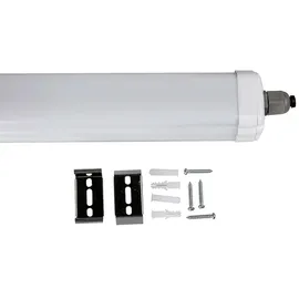 V-Tac Wannenleuchte LED 48 W 1500mm 5760lm Kunststoff weiß