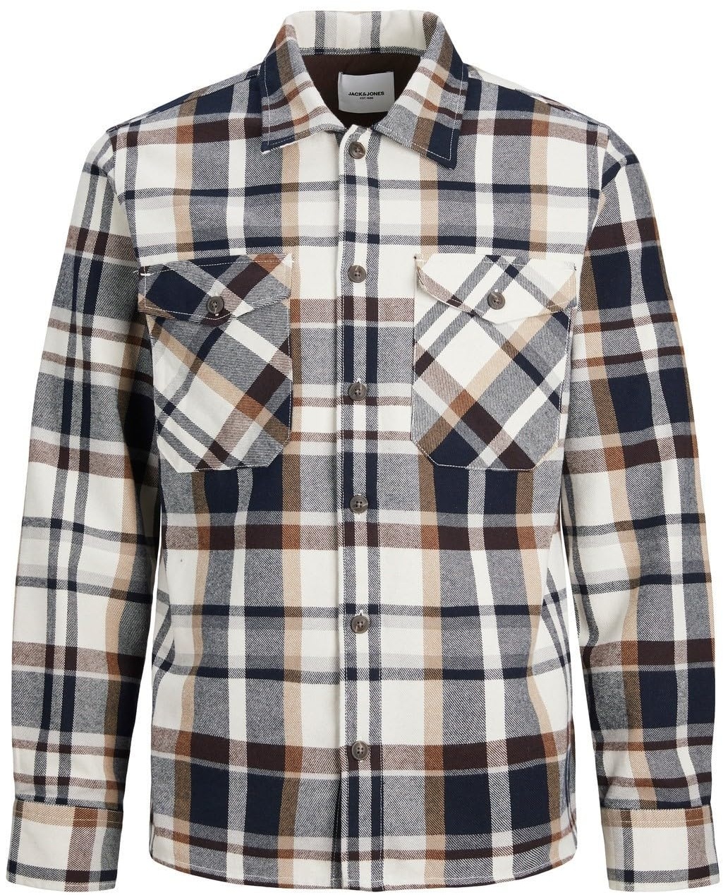 JACK & JONES PLUS JJEEDDIE Overshirt LS PLS