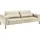 Musterring 3-Sitzer Leder 3 Beige